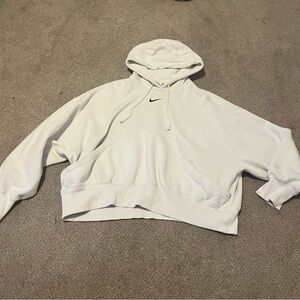 White Nike Hoodie